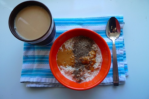 oatmeal chia and barney butter.JPG